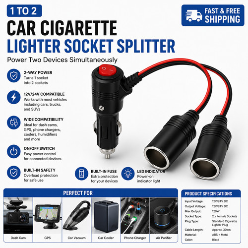 12v 24v car cigarette lighter - 24v,