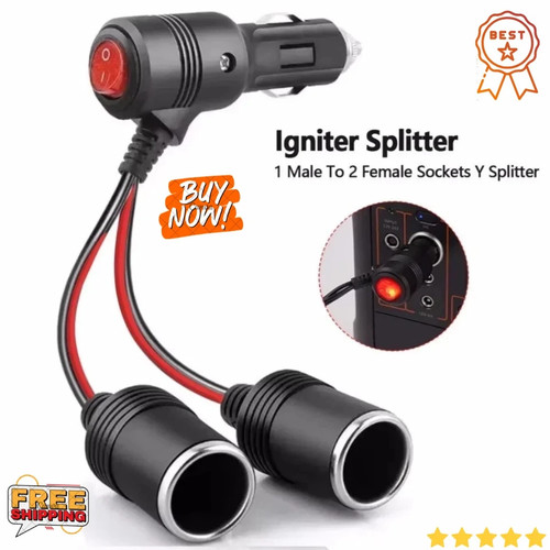 12v 24v car cigarette - car, lighter