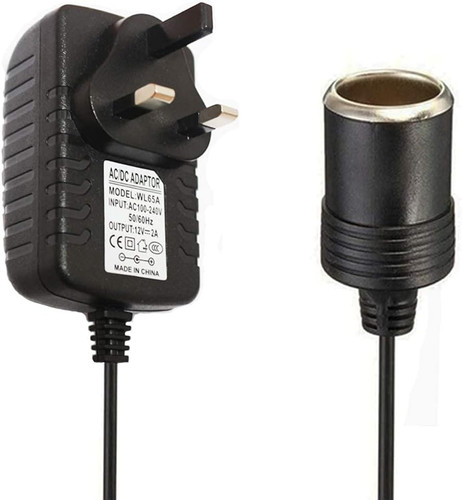 Car plug adapter 240v - car, 2a