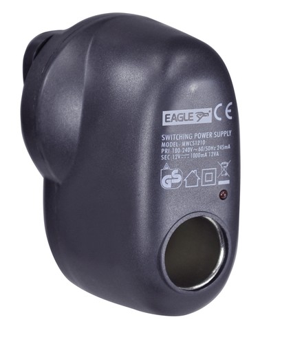 Eagle 12v car cigarette - 1a,