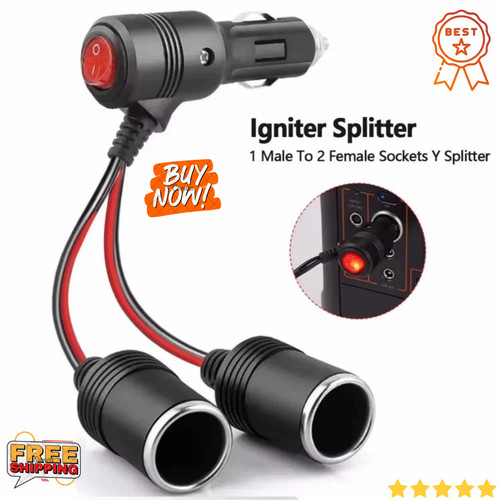 12v 24v car cigarette lighter - 12v,