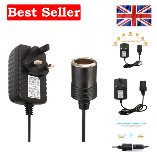 Compact plug dc adapter - 2a, uk